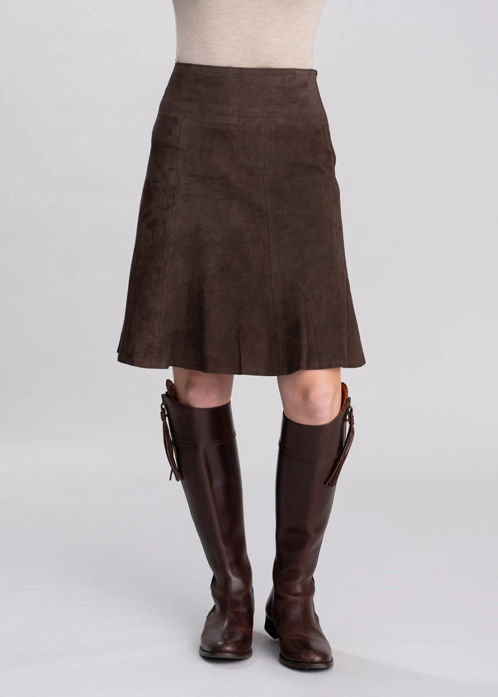 Babette Suede Skirt