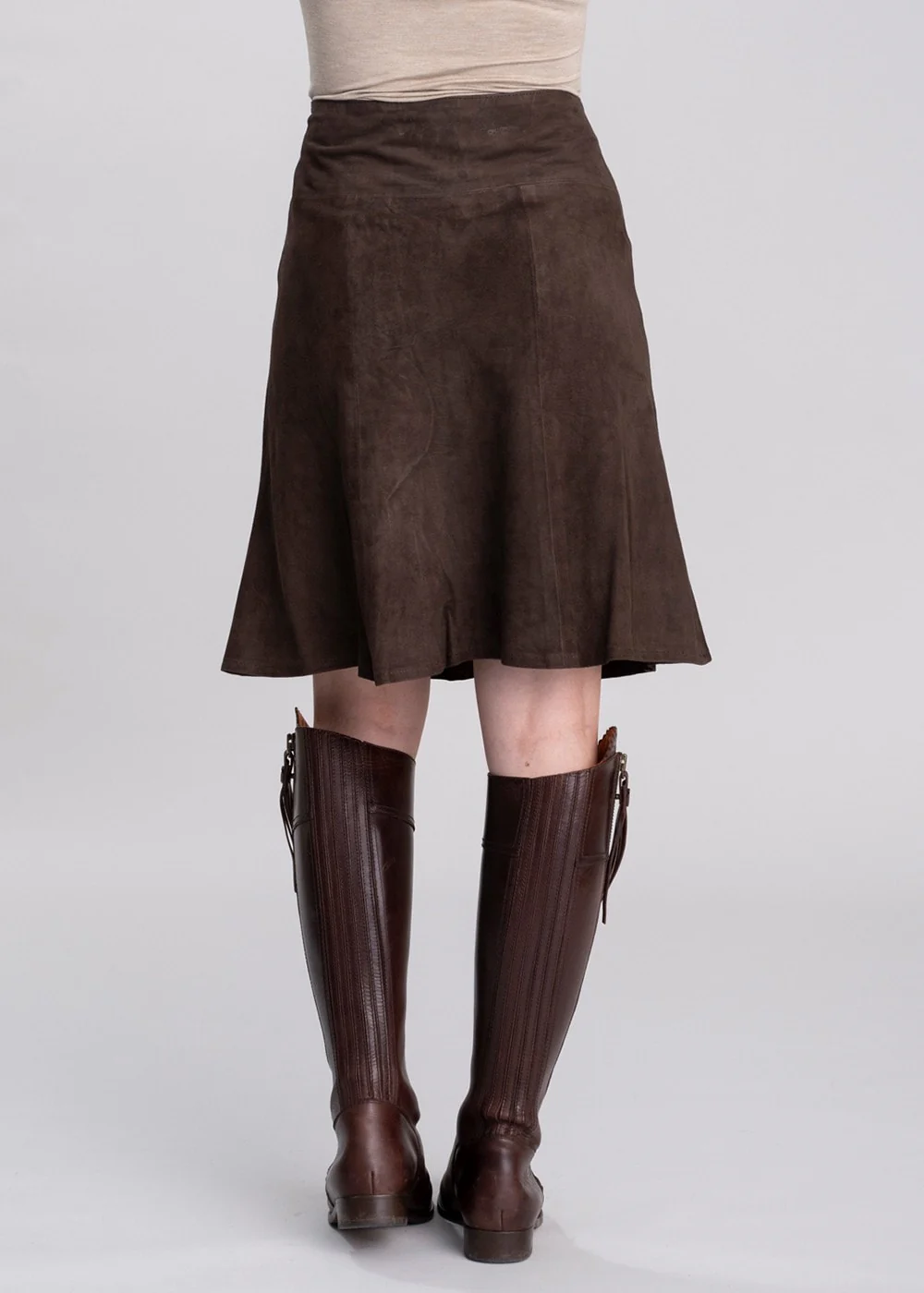 Babette Suede Skirt - Image 3