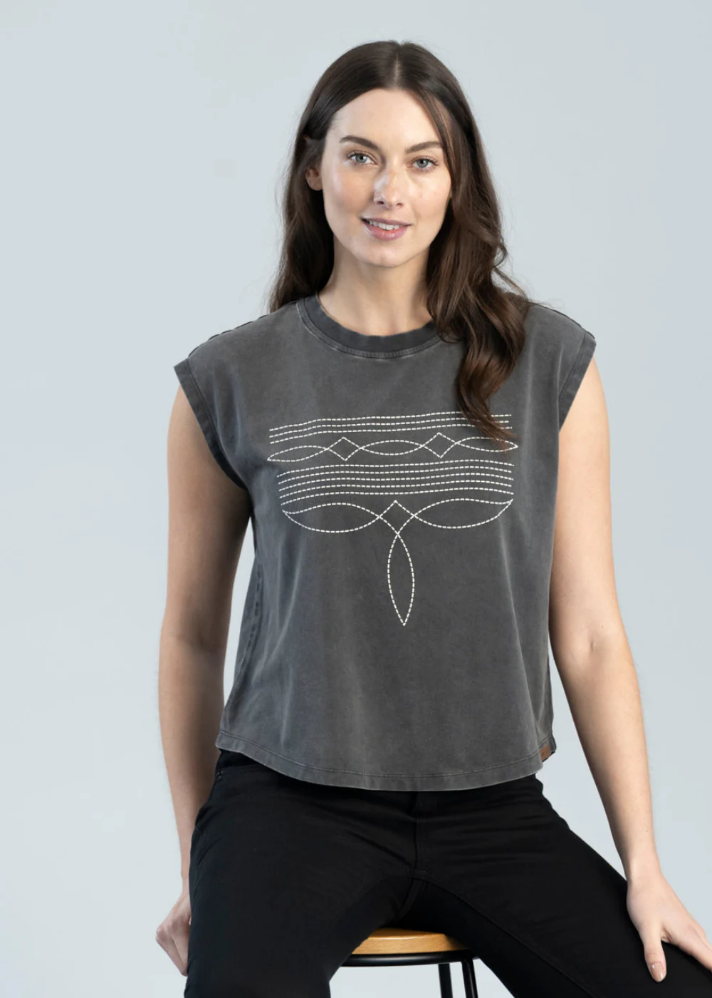 Dallas Cropped T-Shirt - Image 2
