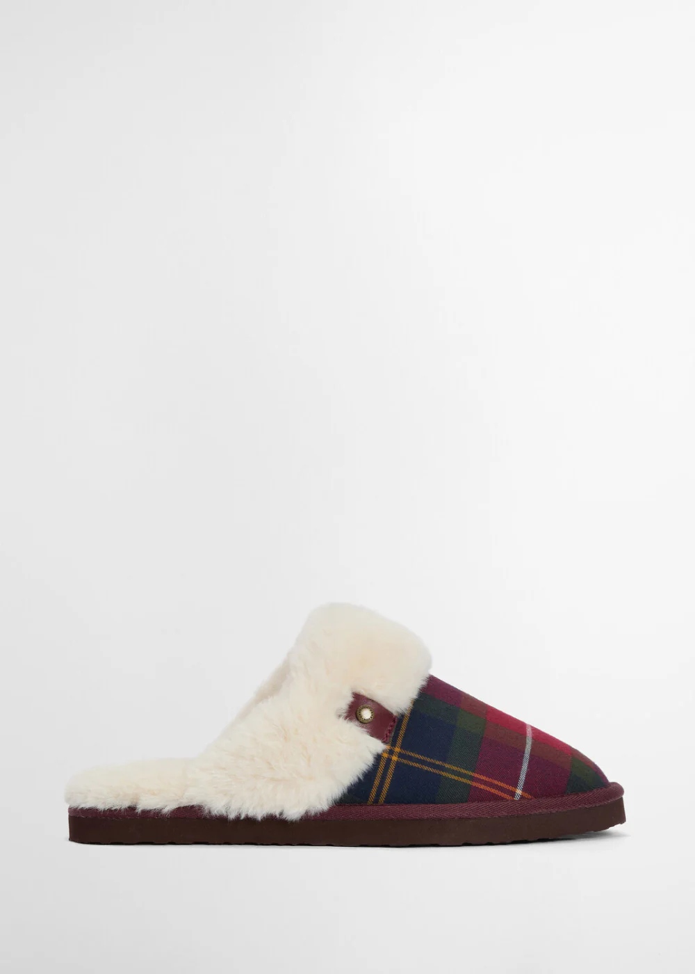Claudia Tartan Mule Slippers - Image 6