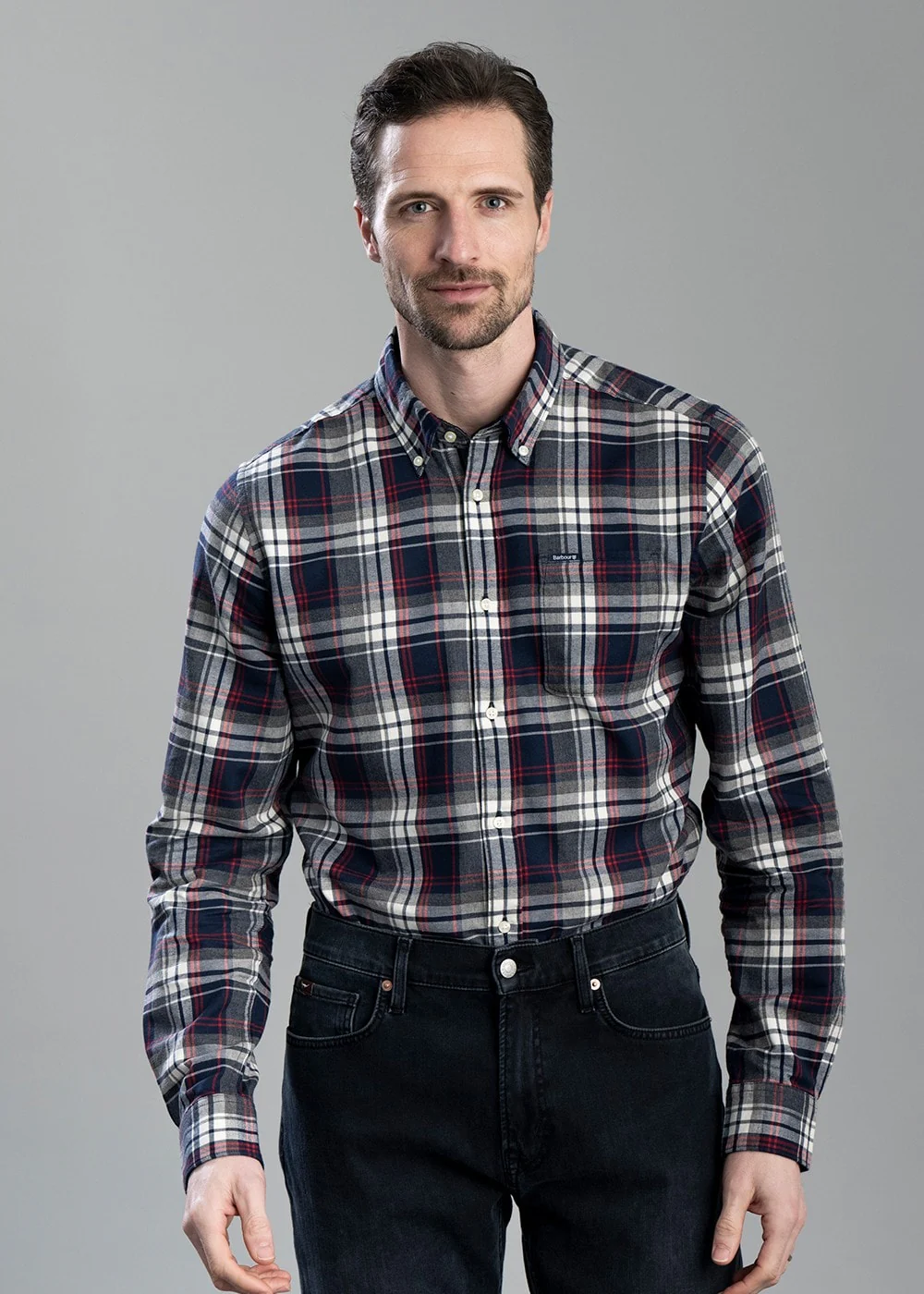 Crossfell Tailored Checked Shirt - Image 2