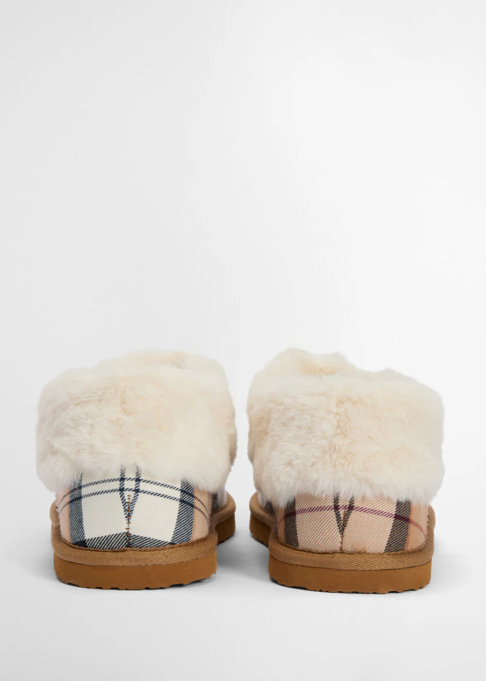 Eloise Tartan Bootie Slippers - Image 2