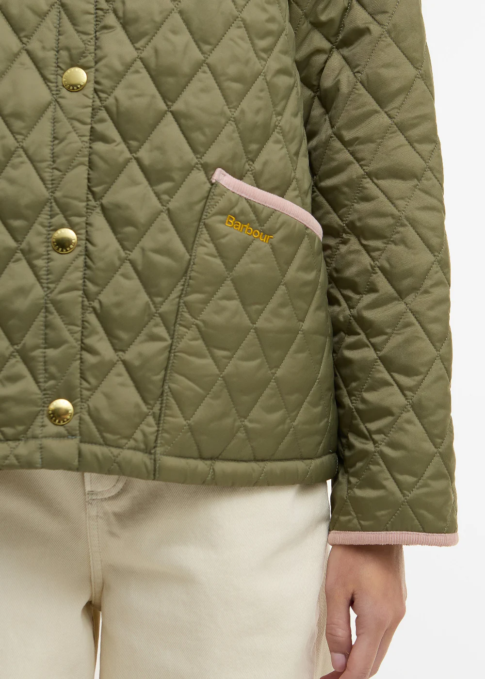 Icons Cropped Liddesdale Quilted Jacket - Image 5