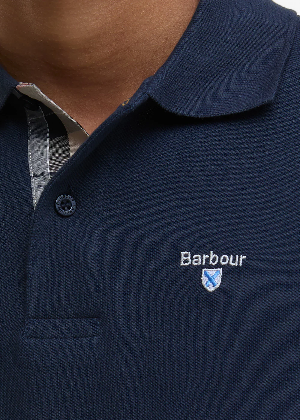 Tartan Pique Polo Shirt - Image 5