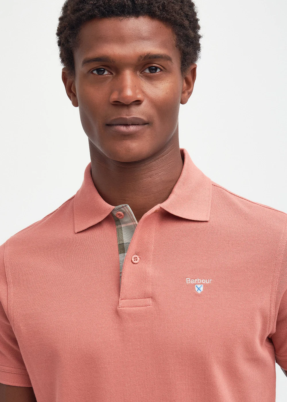 Tartan Pique Polo Shirt - Image 4