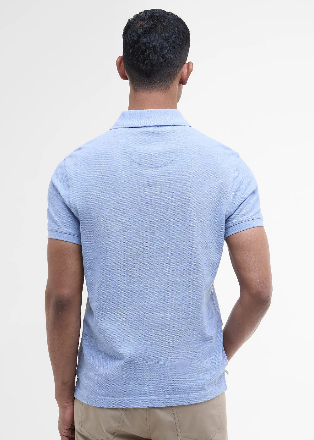 Tartan Pique Polo Shirt - Image 3