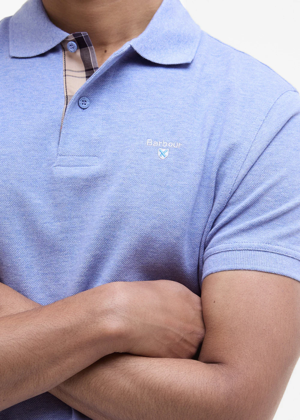 Tartan Pique Polo Shirt - Image 5