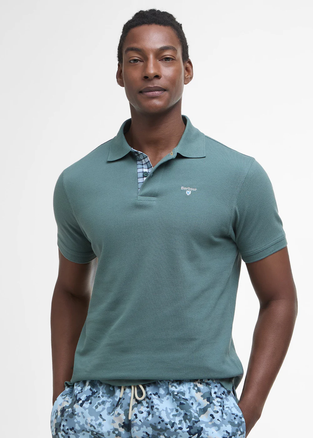 Tartan Pique Polo Shirt - Image 6