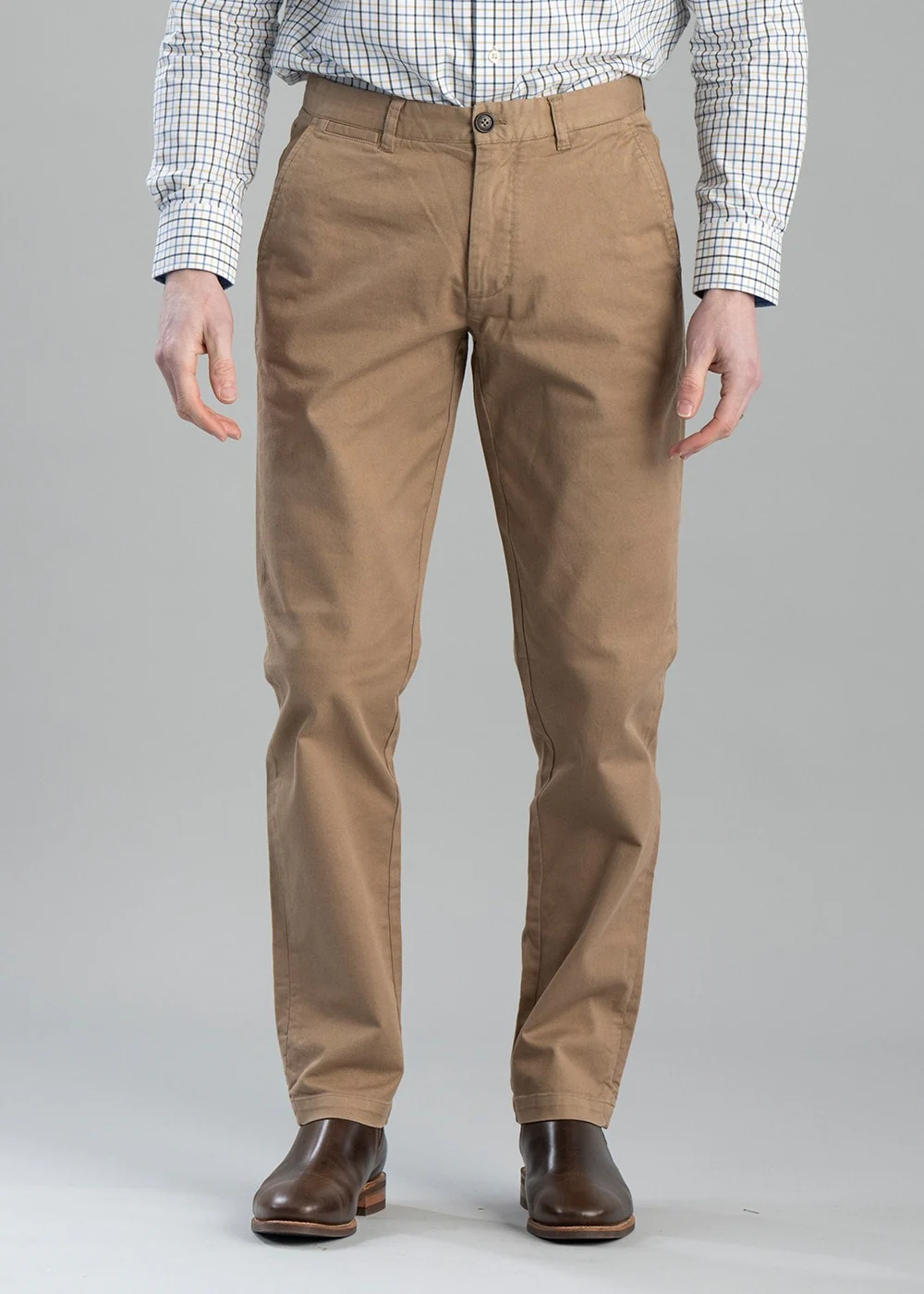 Washed Stretch Twill Trousers