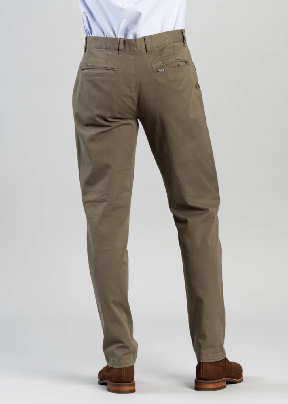 Washed  Stretch Twill Trousers - Image 3