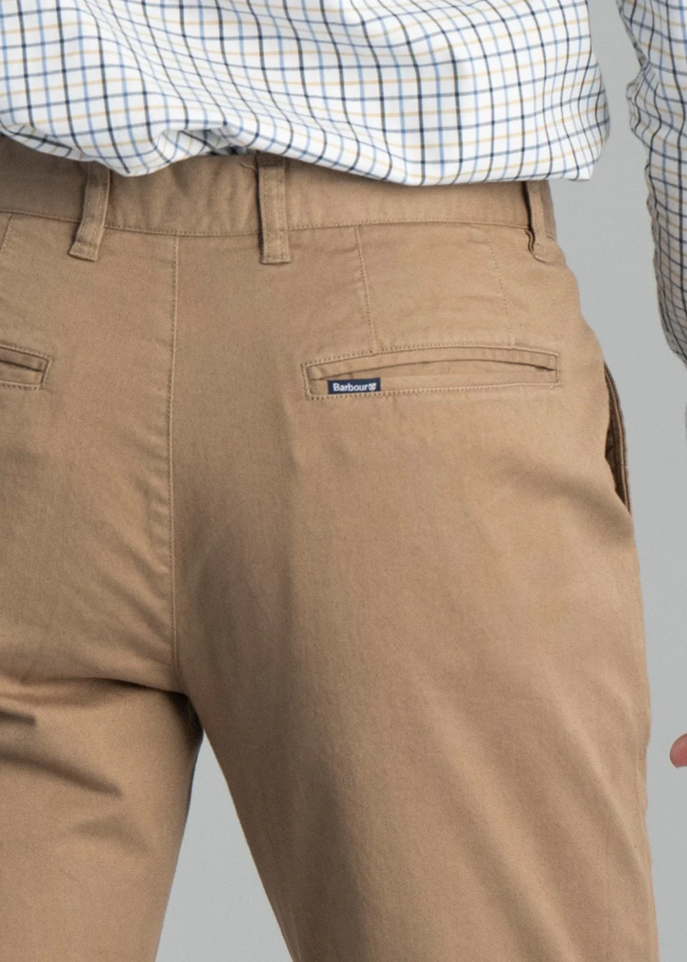 Washed Stretch Twill Trousers - Image 4