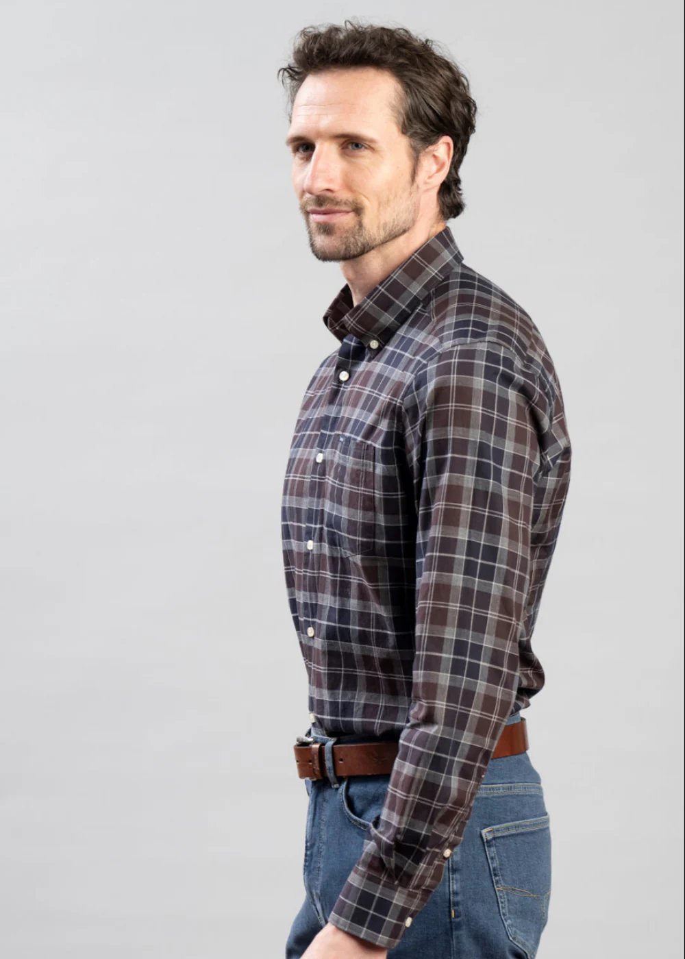 Wetheram Tailored Tartan Shirt - Image 3