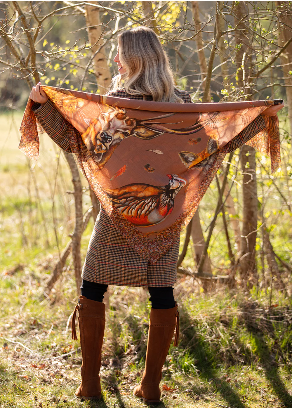 A Head of the Game Shawl - Image 5