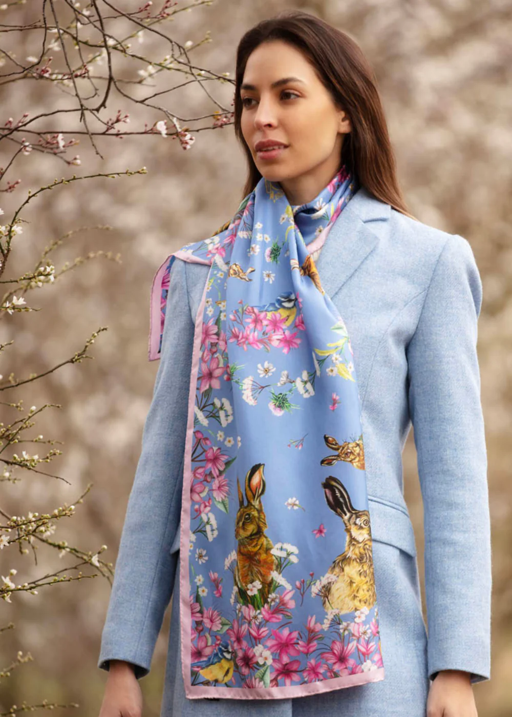 Oopsie Daisy Classic Silk Scarf - Image 2