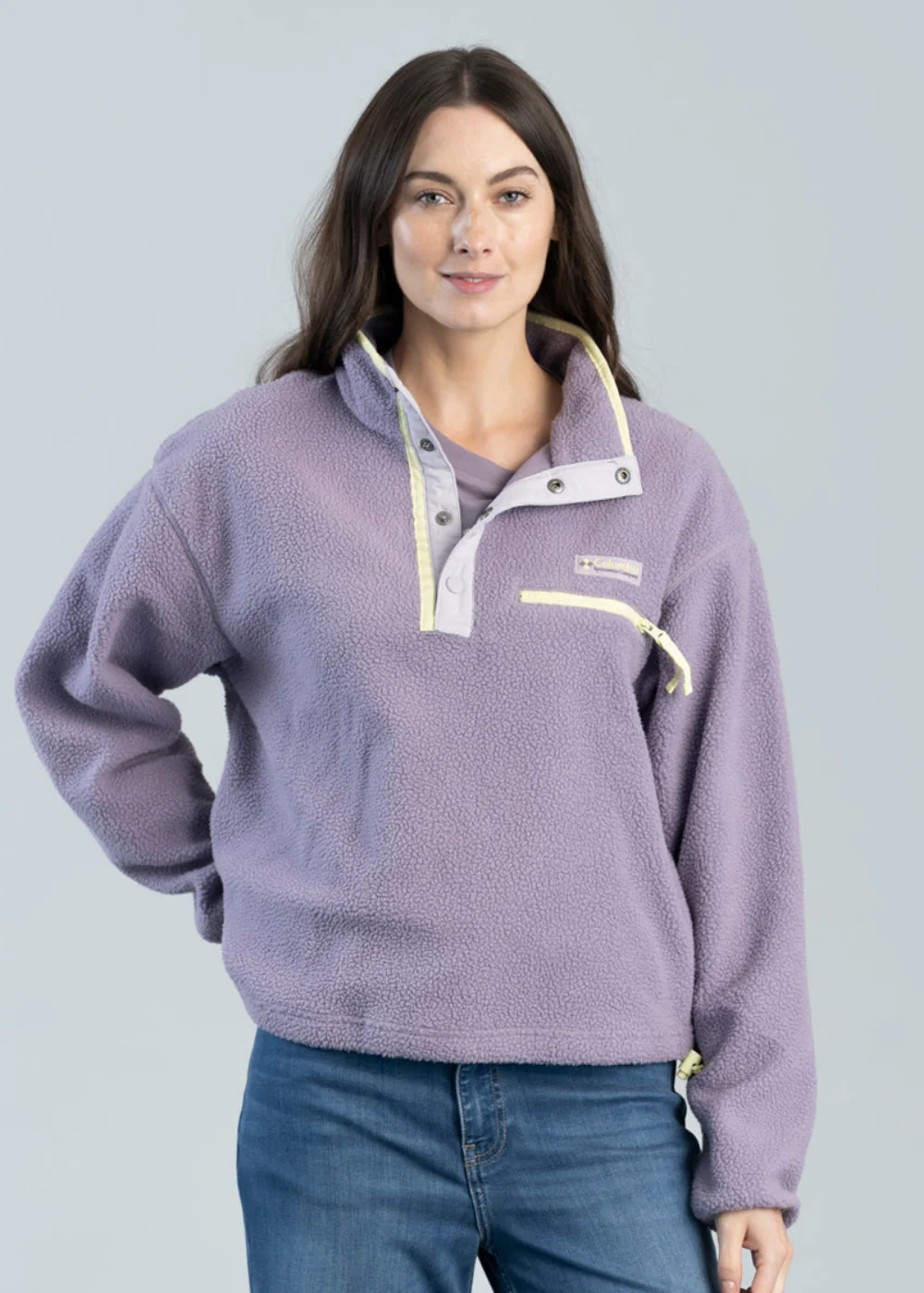 Helvetia II Cropped Half Snap Fleece - Image 4