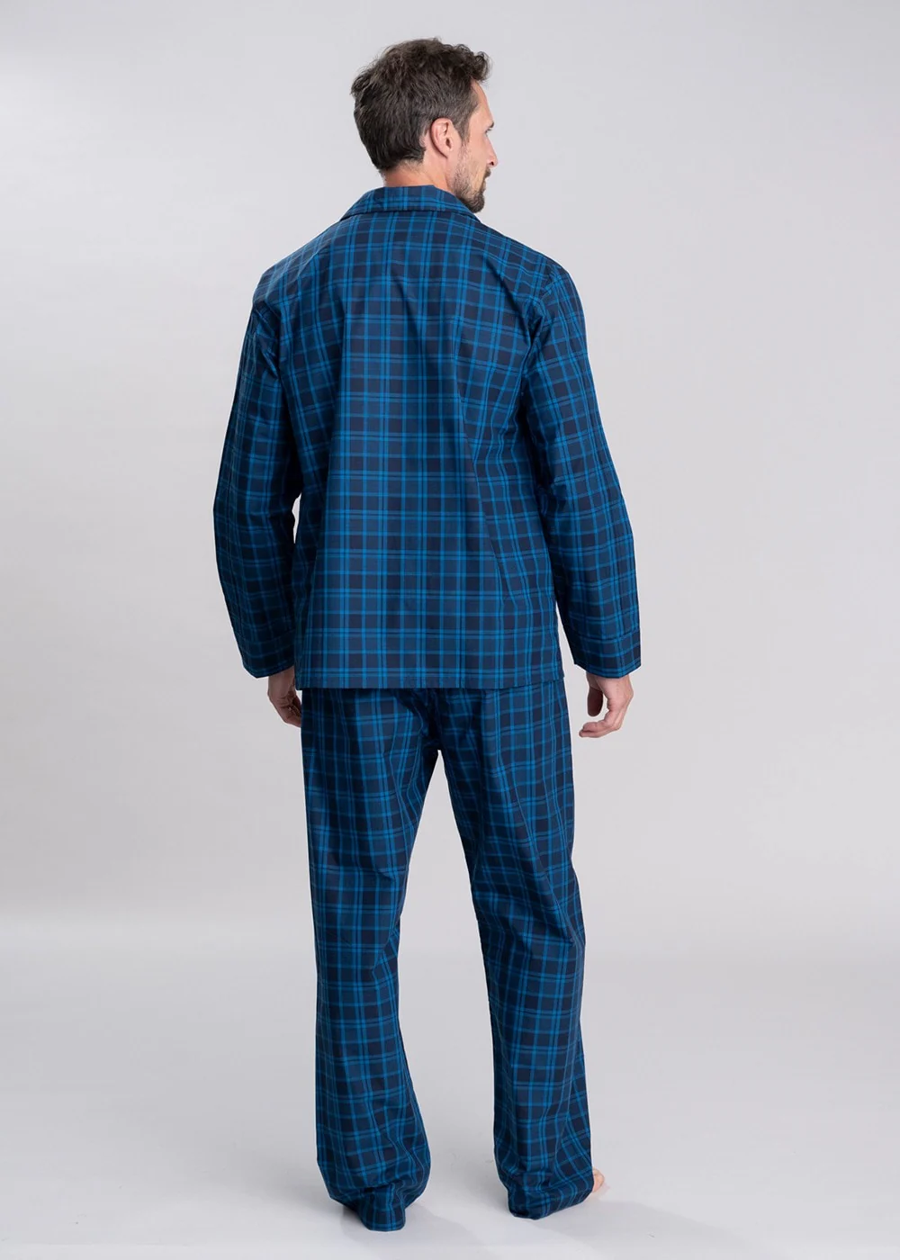 Classic Tartan Checked Pyjamas - Image 3