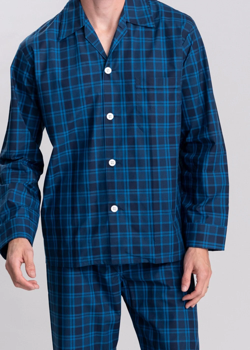 Classic Tartan Checked Pyjamas - Image 4