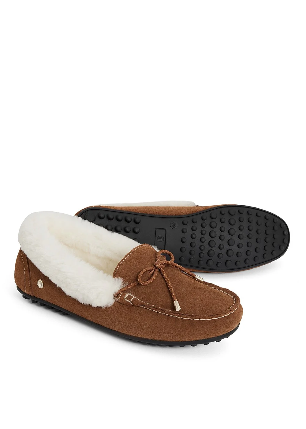 Henley Shearling Lined Slippers - Image 2