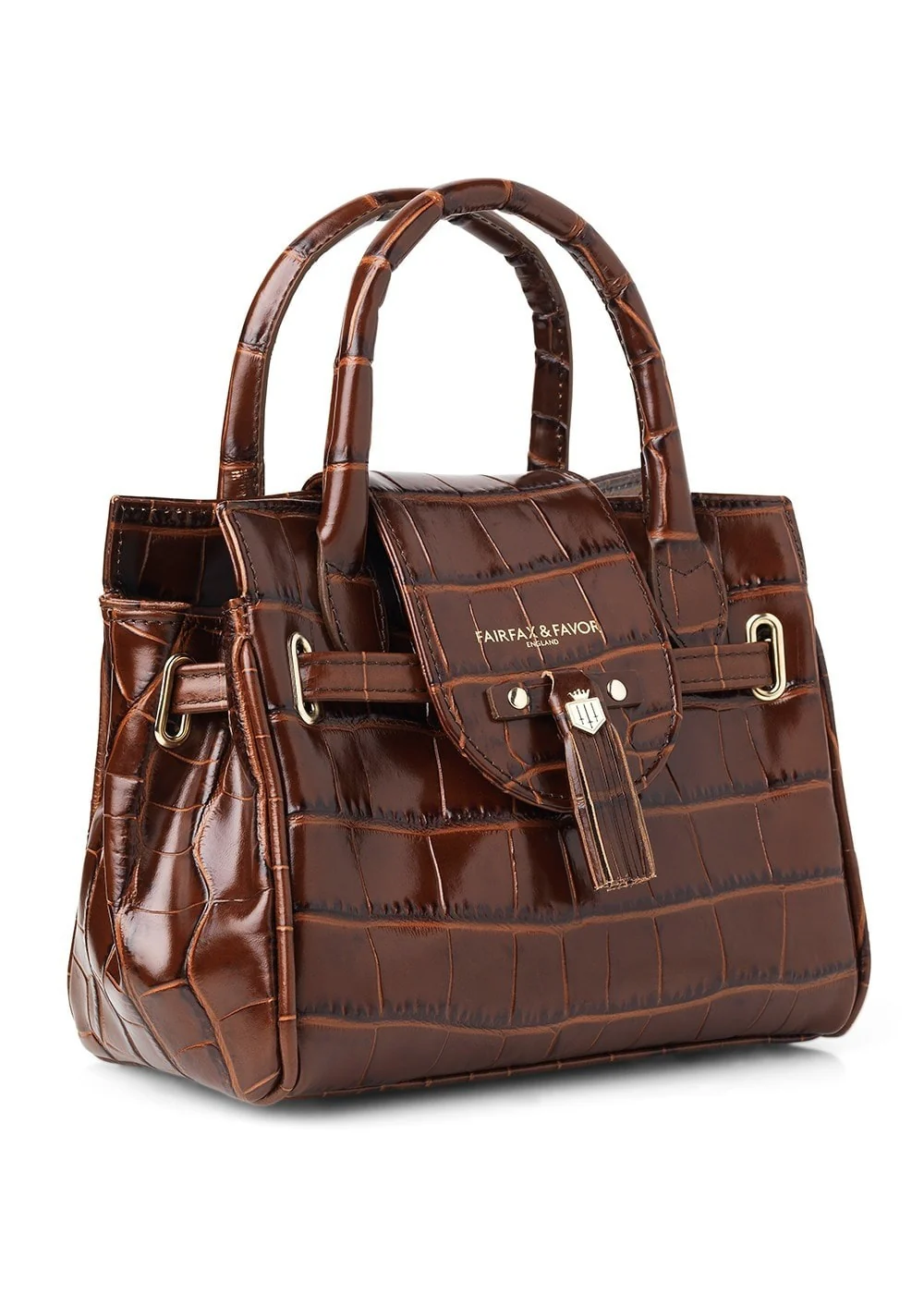 Leather Mini Windsor Handbag - Image 9