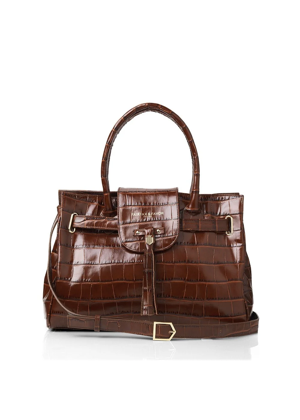 Leather Windsor Handbag - Image 8