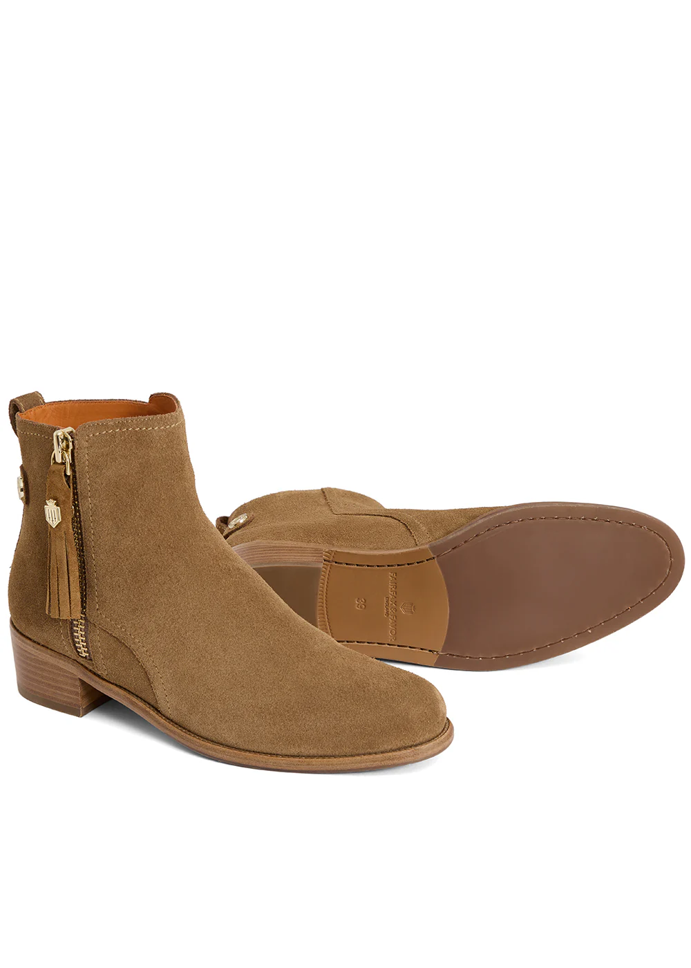 Oakham Flat Ankle Boots - Image 2