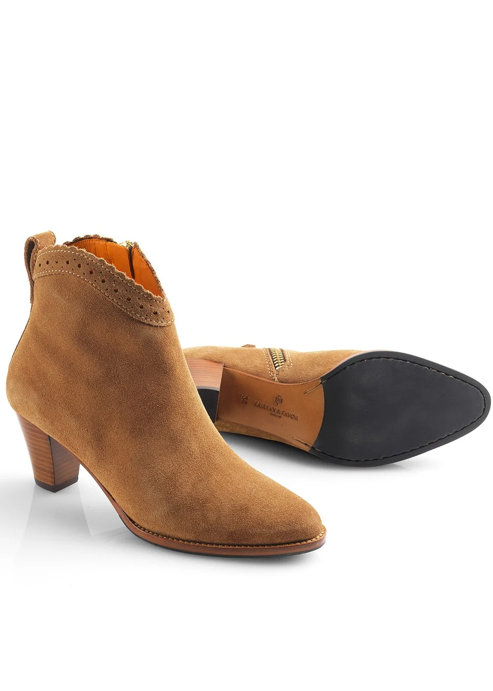 Suede Regina Ankle Boots - Image 2