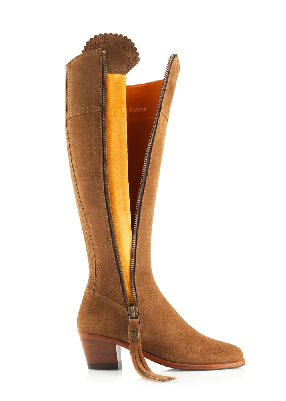 Suede Regina Heeled Boots - Image 3
