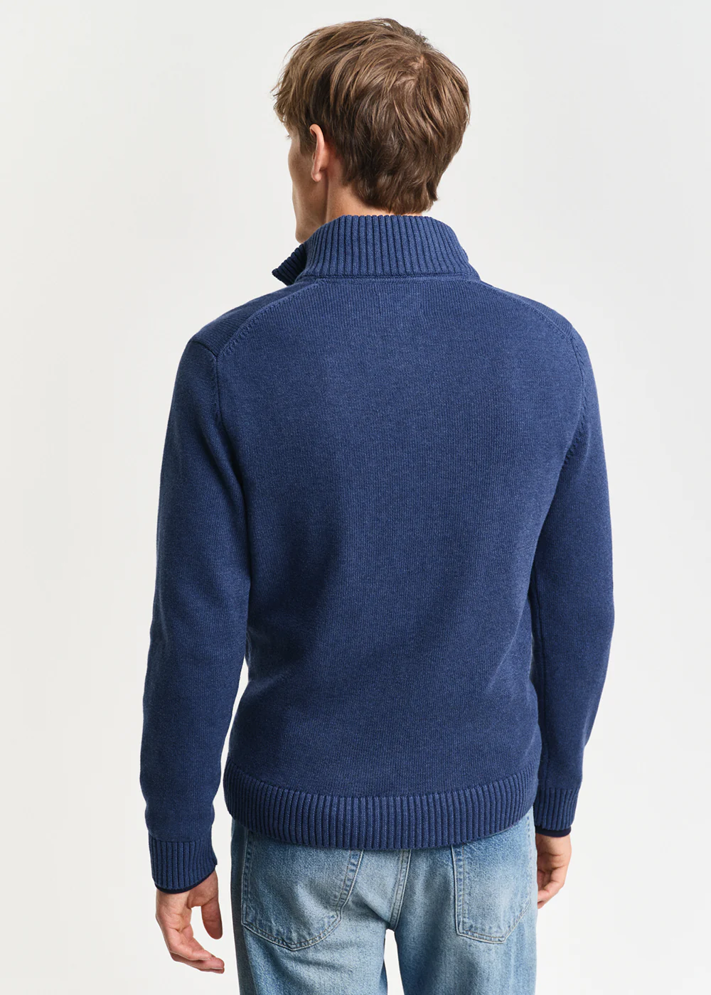 Casual Cotton Half Zip - Image 2