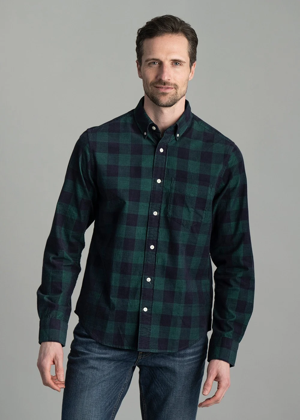 Cord Check Shirt - Image 2