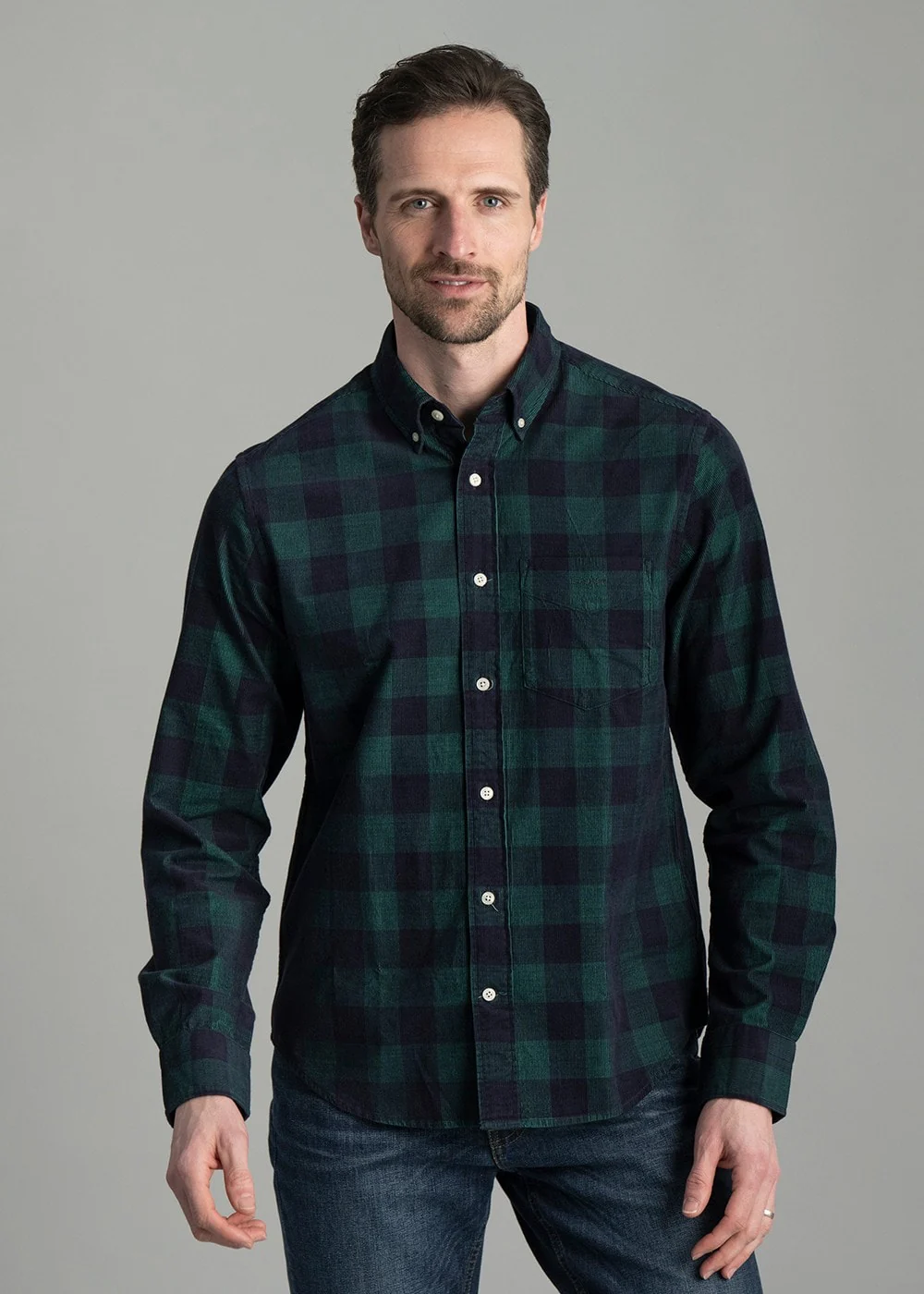 Cord Check Shirt - Image 3