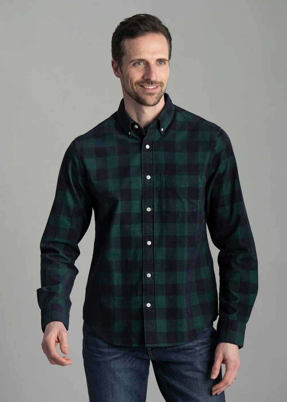 Cord Check Shirt - Image 4