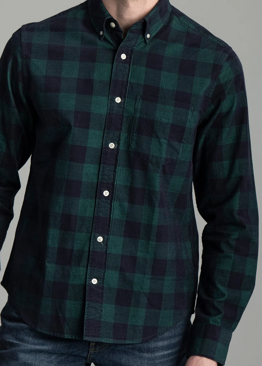 Cord Check Shirt - Image 5