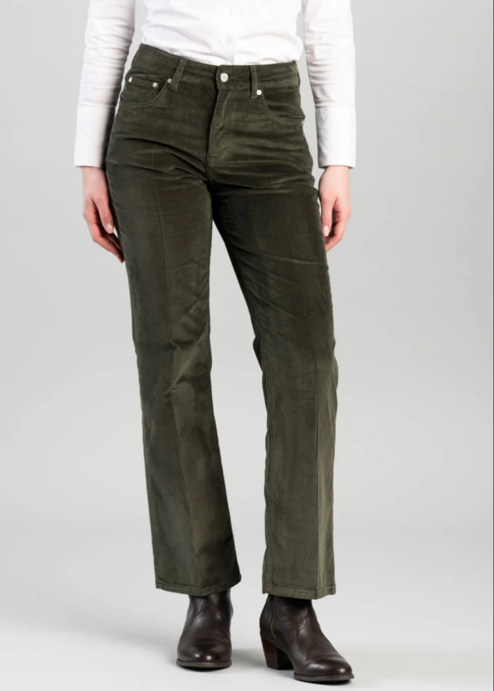 Corduroy Flare Jeans