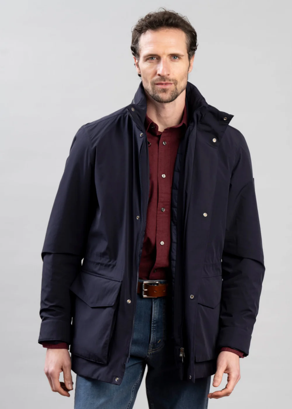 Double Mid Length Jacket - Image 3