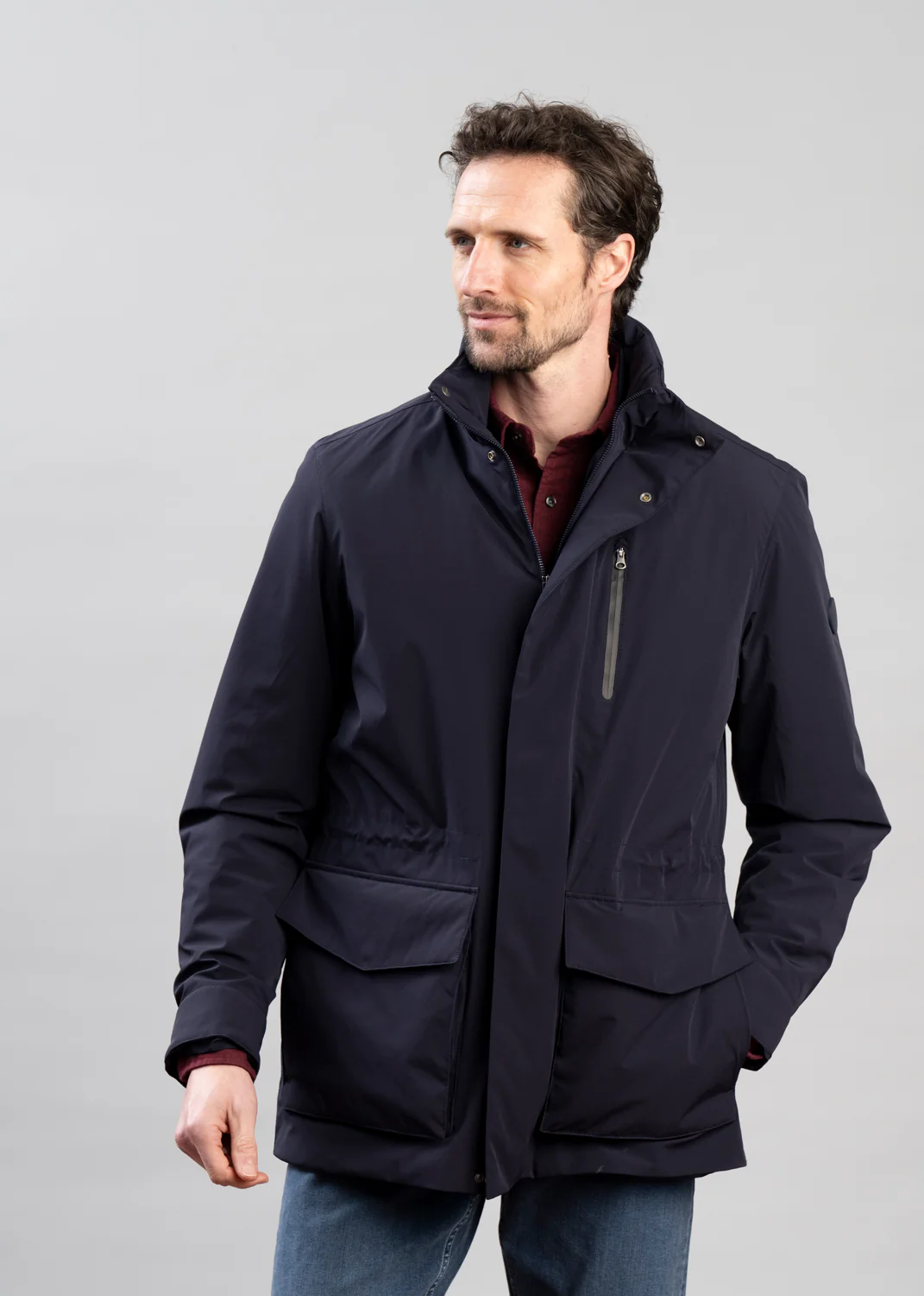 Double Mid Length Jacket - Image 5