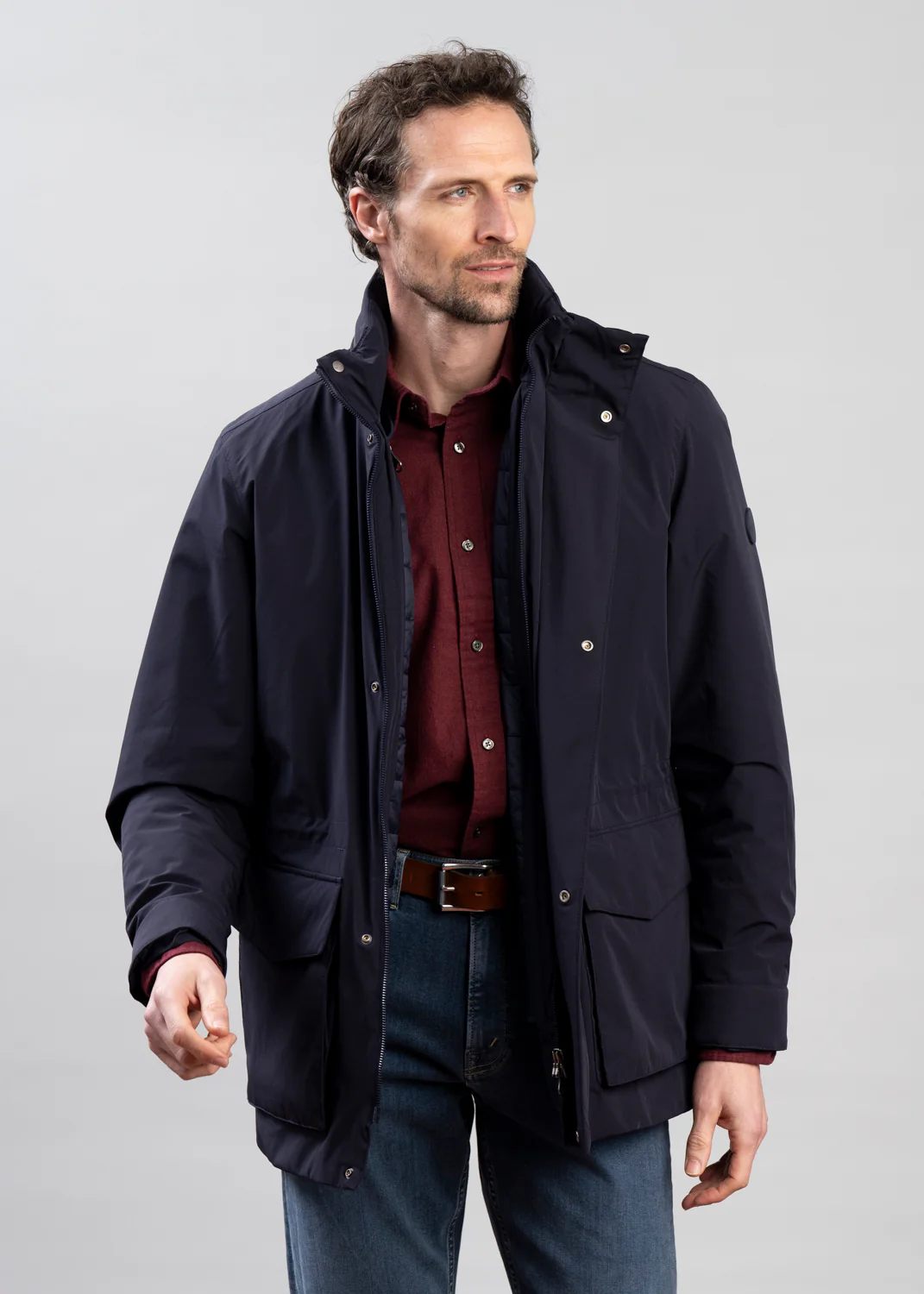 Double Mid Length Jacket - Image 6