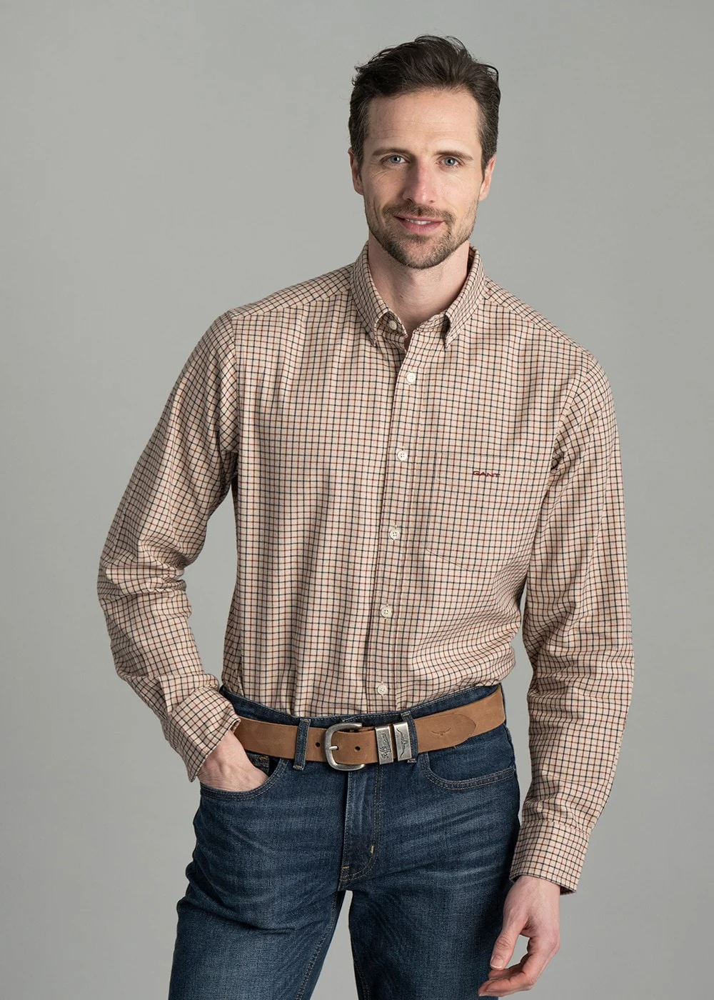 Jaspe Tattersall Shirt - Image 2