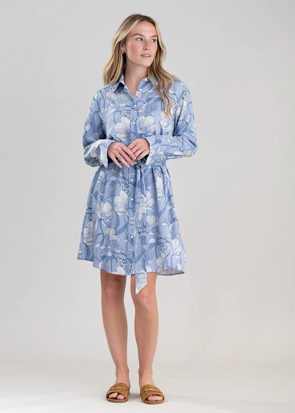 Magnolia Shirt Dress - Image 4