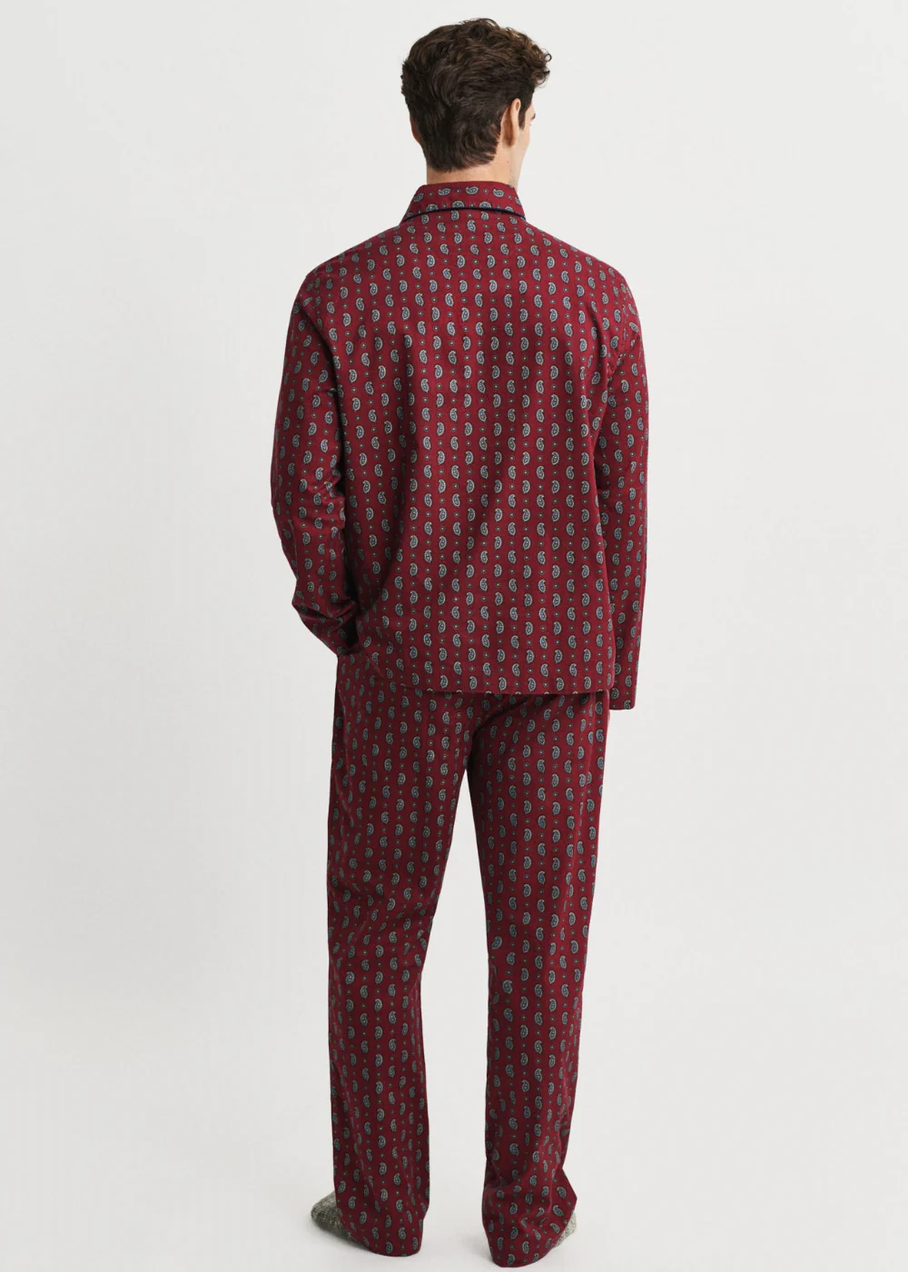 Paisley Print Pyjama Gift Box Set - Image 2