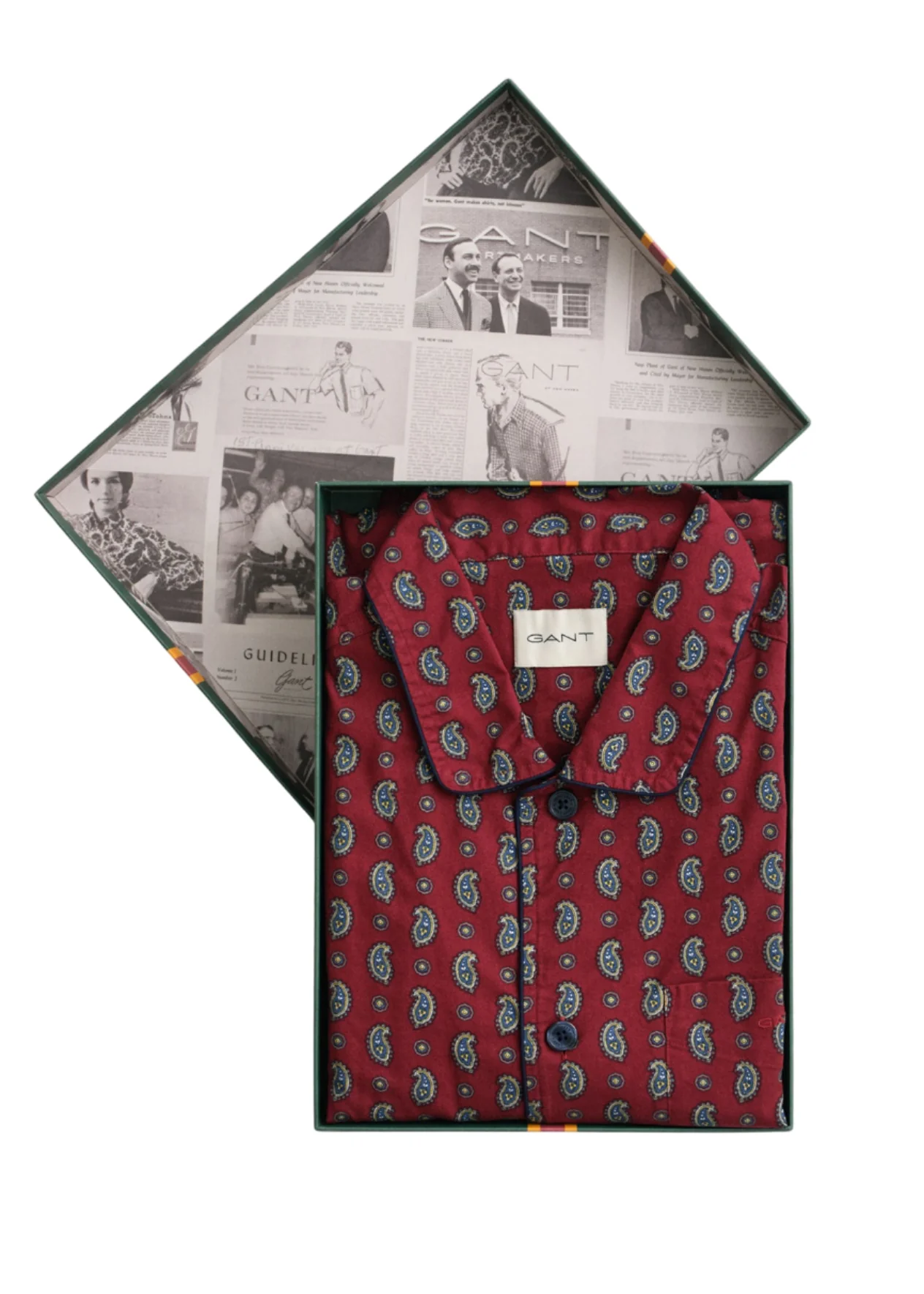 Paisley Print Pyjama Gift Box Set - Image 3