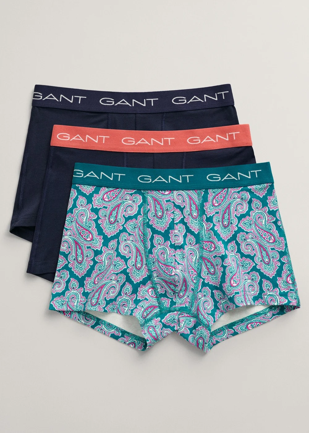 Paisley Print Trunks 3-Pack
