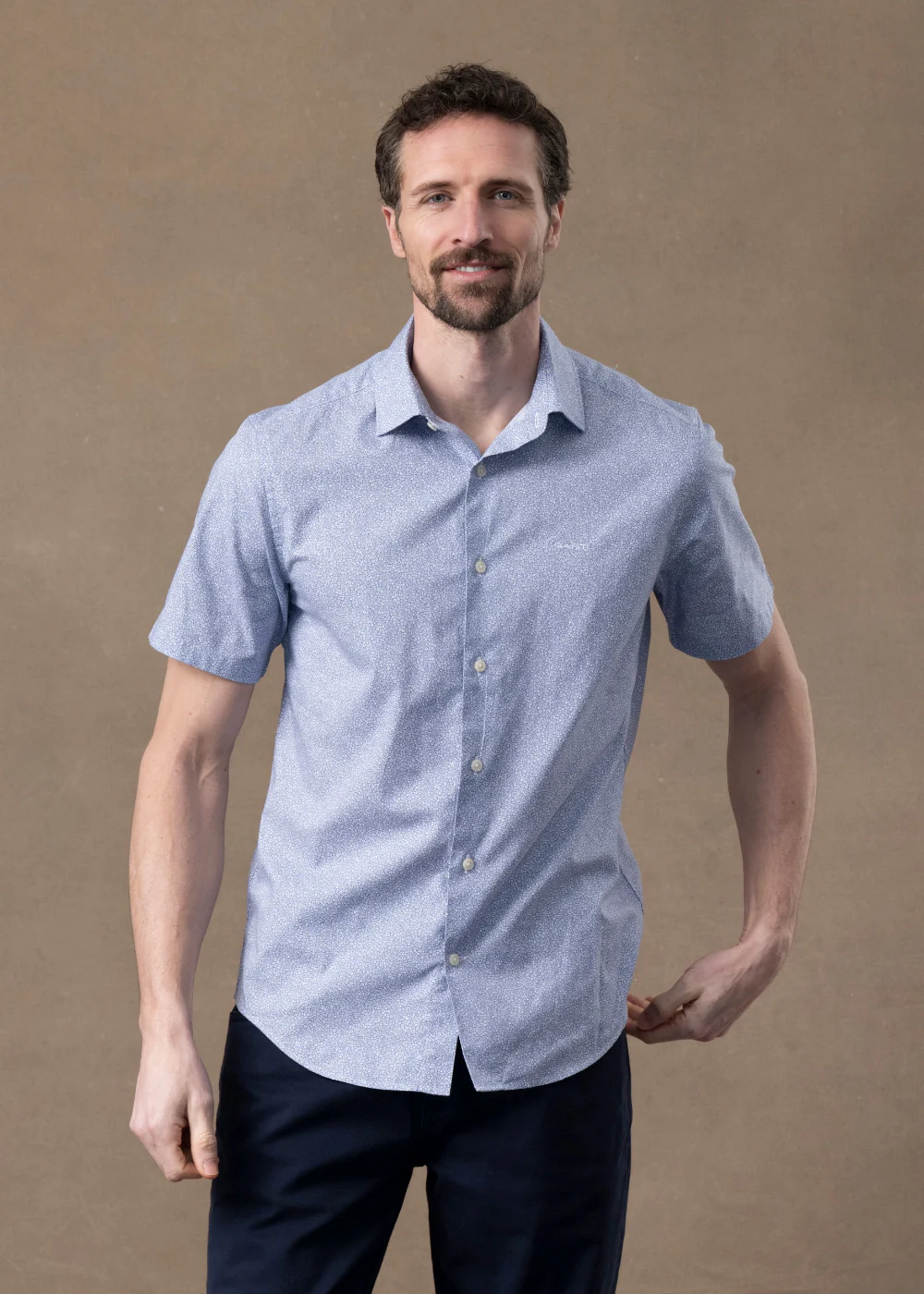 Poplin AOP Short Sleeve Shirt - Image 3