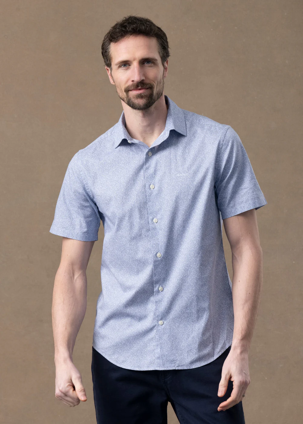 Poplin AOP Short Sleeve Shirt - Image 4