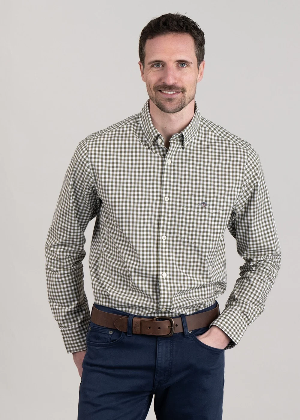 Poplin Gingham Shirt - Image 4