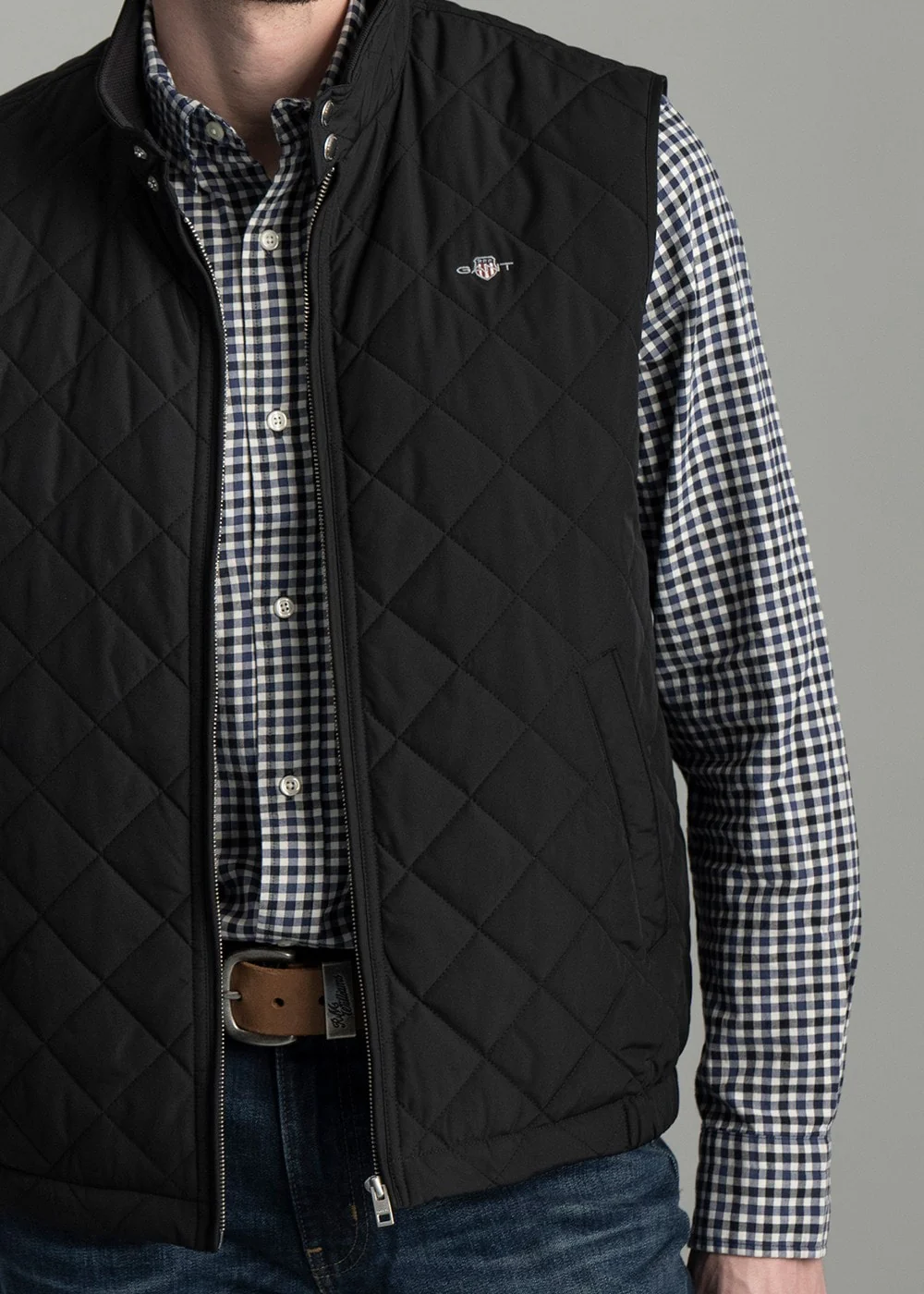 Quilted Windcheater Vest - Image 5