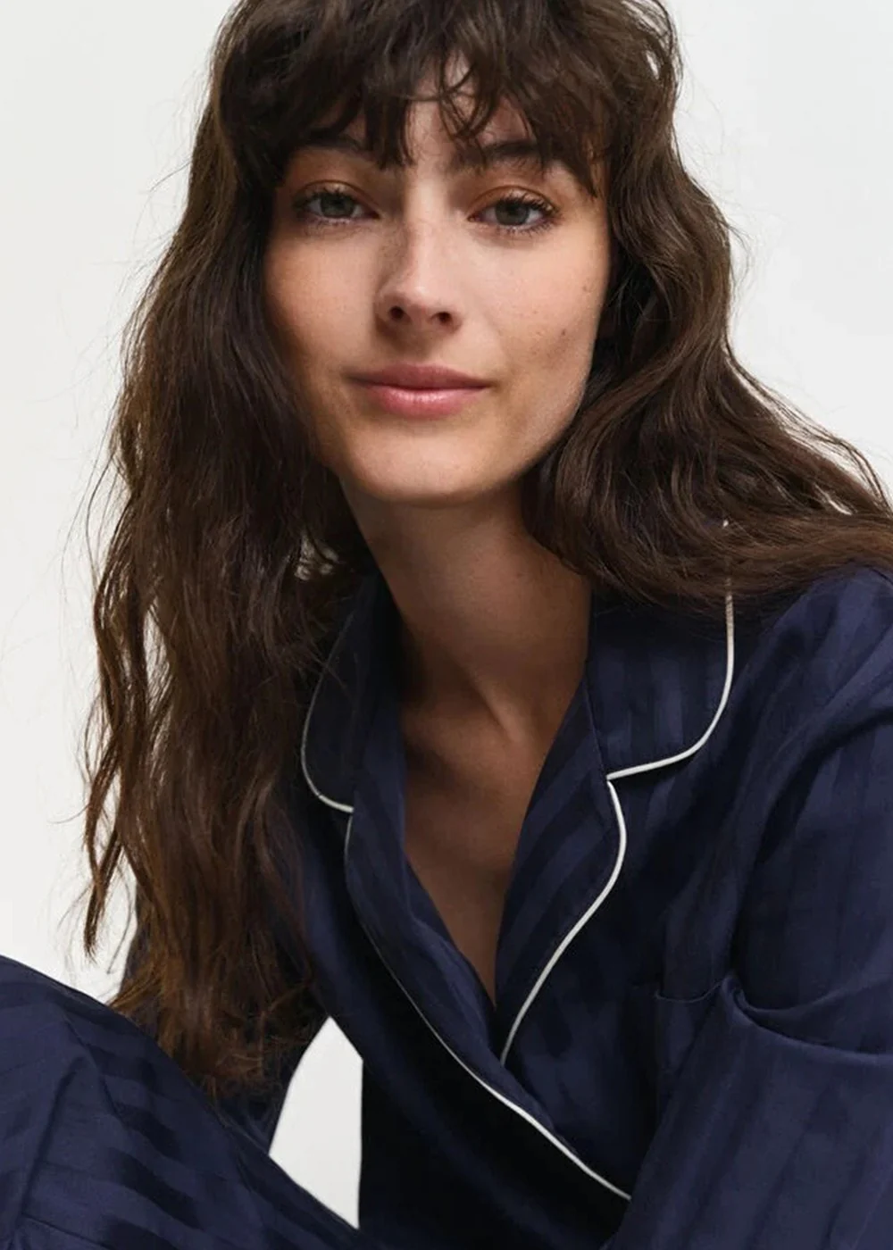 Satin Stripe Pyjama Set - Image 4