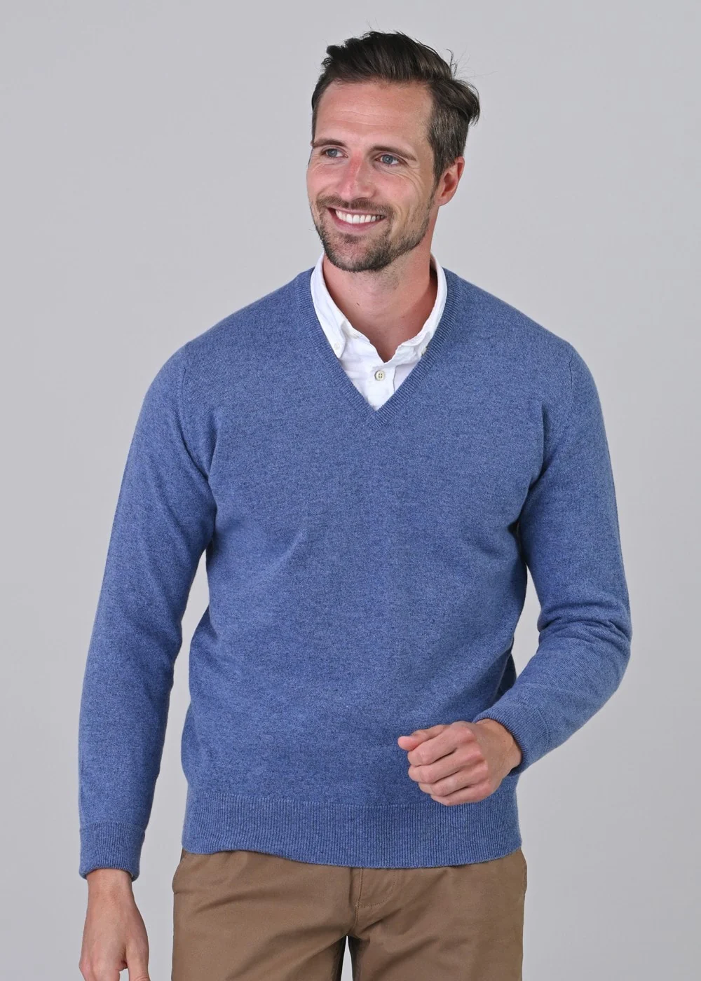 Gordon 1 Ply Geelong V-Neck - Image 5