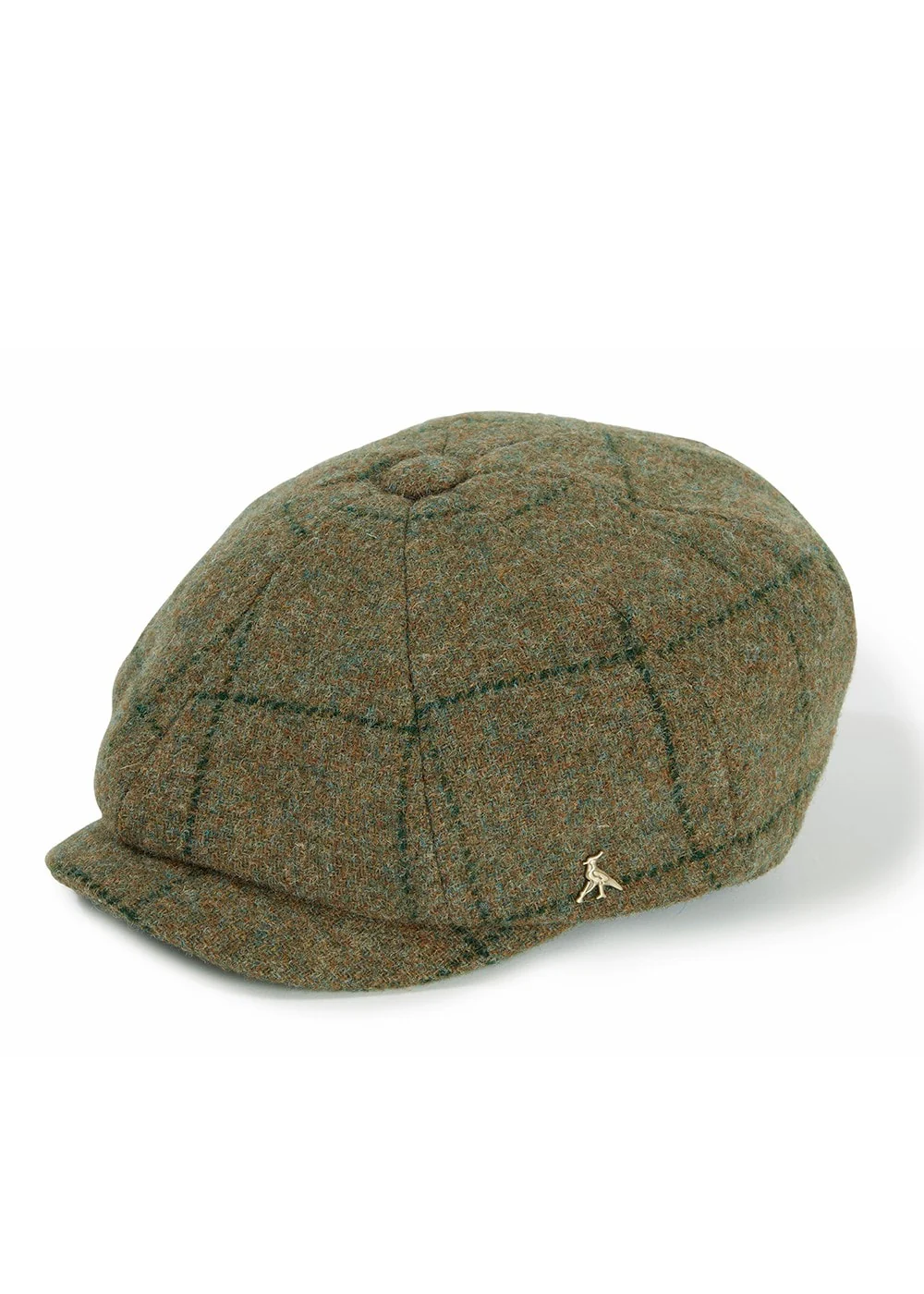 Felsham Tweed Baker Boy Cap - Image 3