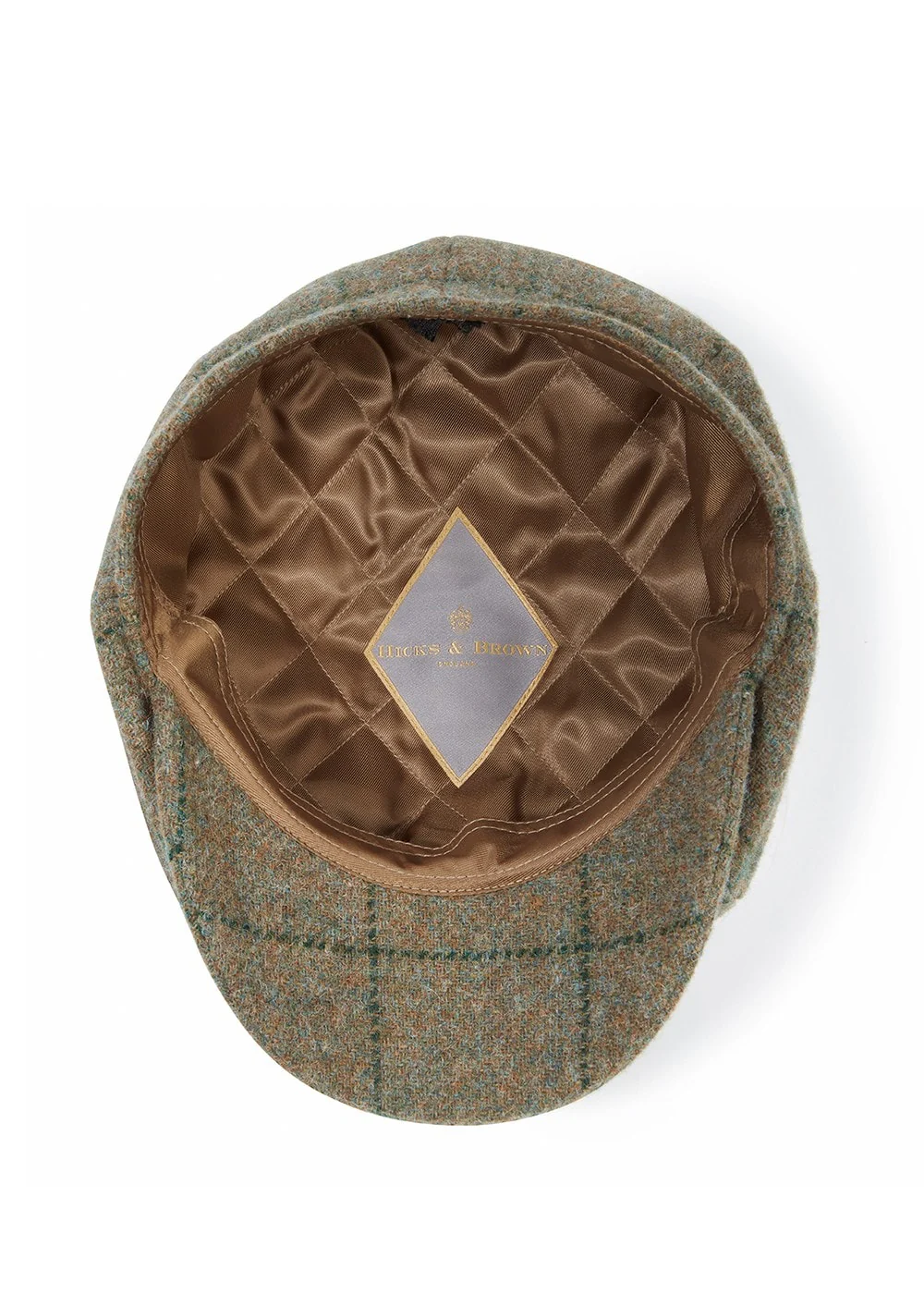 Felsham Tweed Baker Boy Cap - Image 2