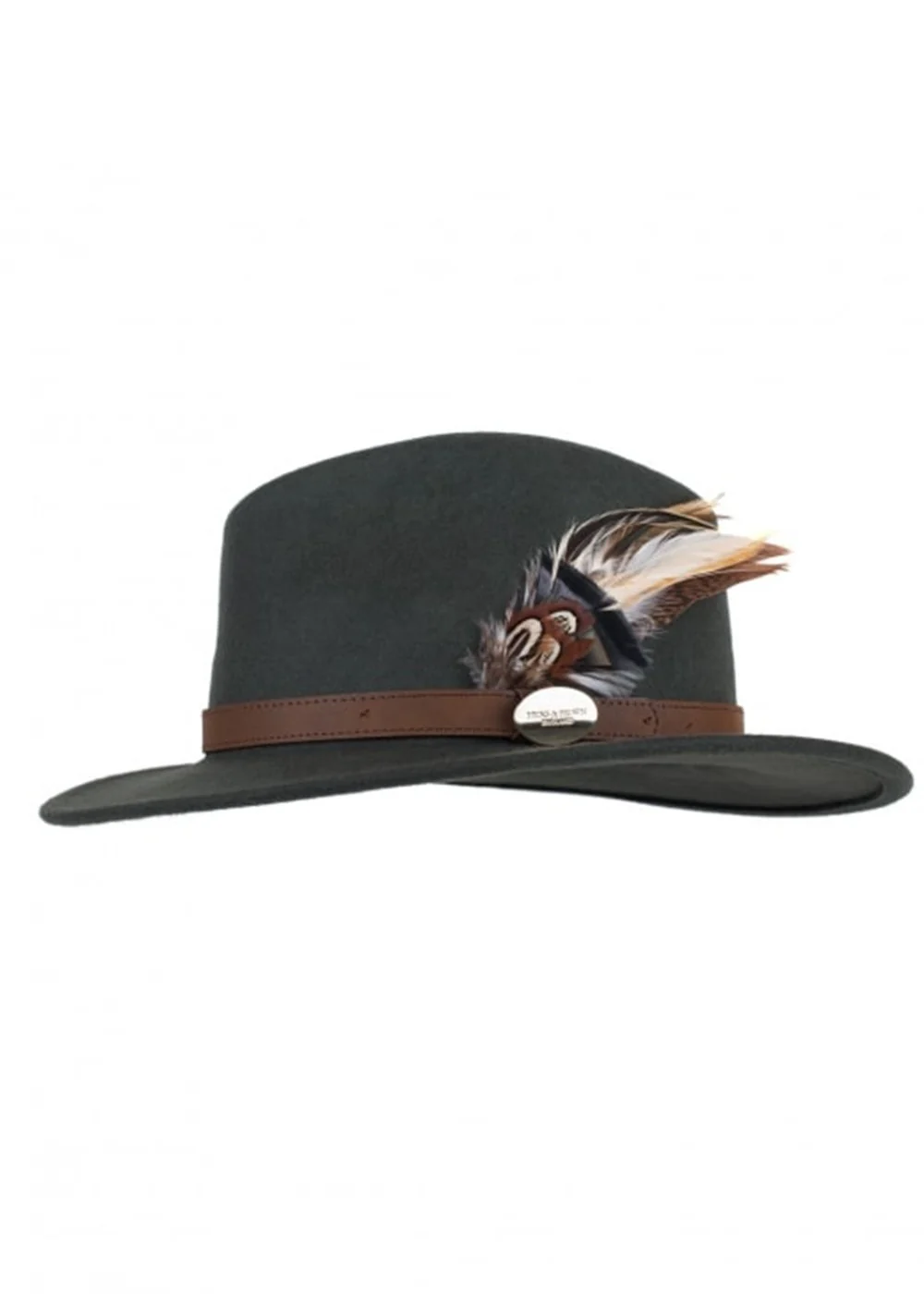 Suffolk Fedora Bronze Side Feather - Image 5